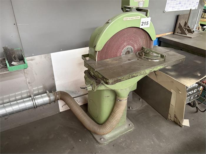 Tellerschleifmaschine